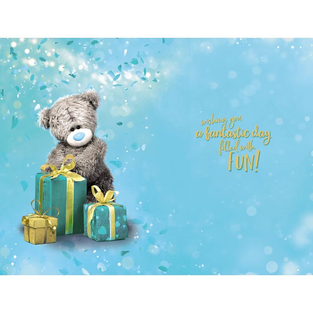15 Today Photo Finish Me to You Bear 15th Birthday Card Extra Image 1